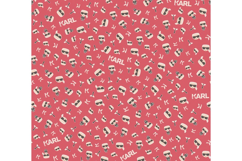 Designer Tapet Ikonik by Karl Lagerfeld - AS Creation - Inredning - Tapet - Mönstrad tapet
