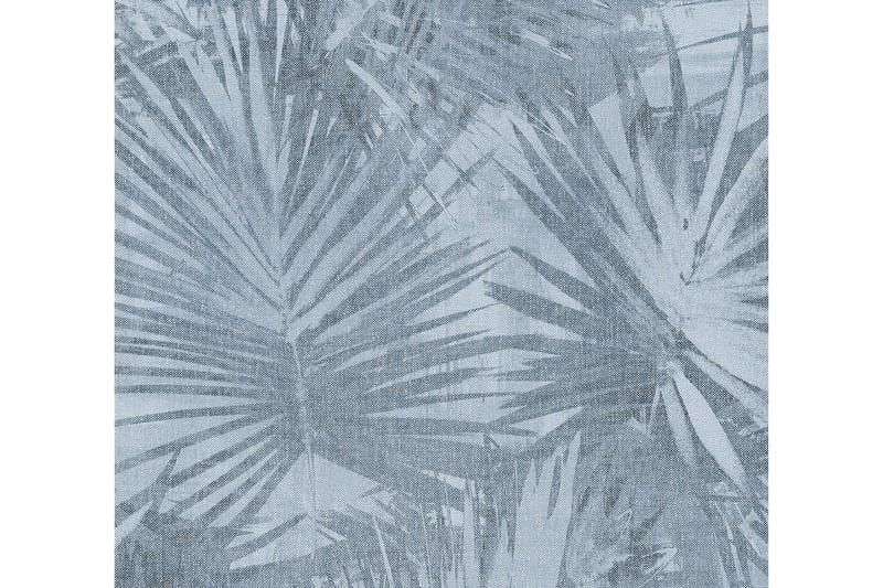 Palm tree Tapet Hygge Ovävd Blå Grå - AS Creation - Inredning - Tapet - Mönstrad tapet