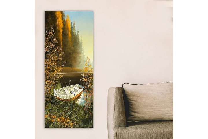 Canvastavla DKY Landscape & Nature Flerfärgad - 50x120 cm - Inredning - Tavlor & posters - Canvastavla