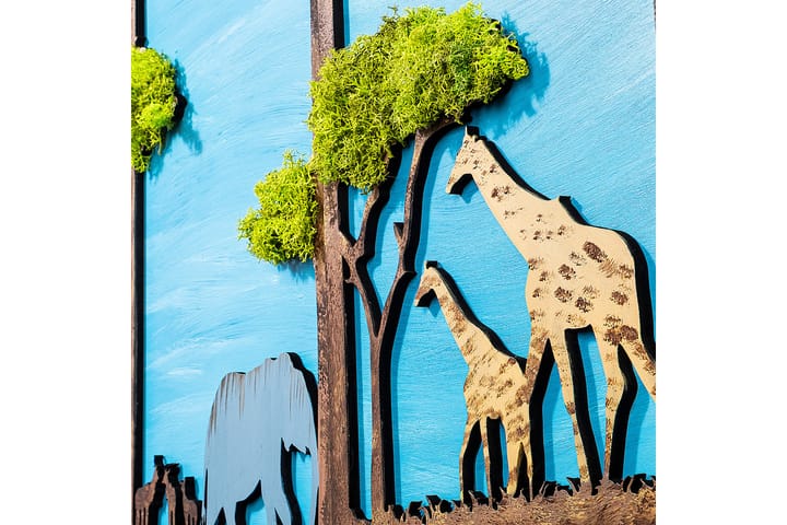 Canvastavla Forest Animals - Flerfärgad - Inredning - Tavlor & posters - Canvastavla