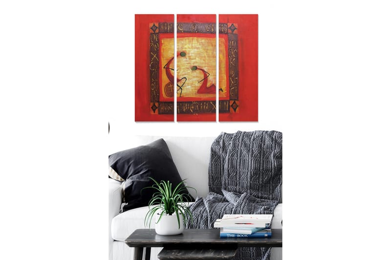 Canvastavla Oriental 3-pack Flerfärgad - 20x50 cm - Inredning - Tavlor & posters - Canvastavla