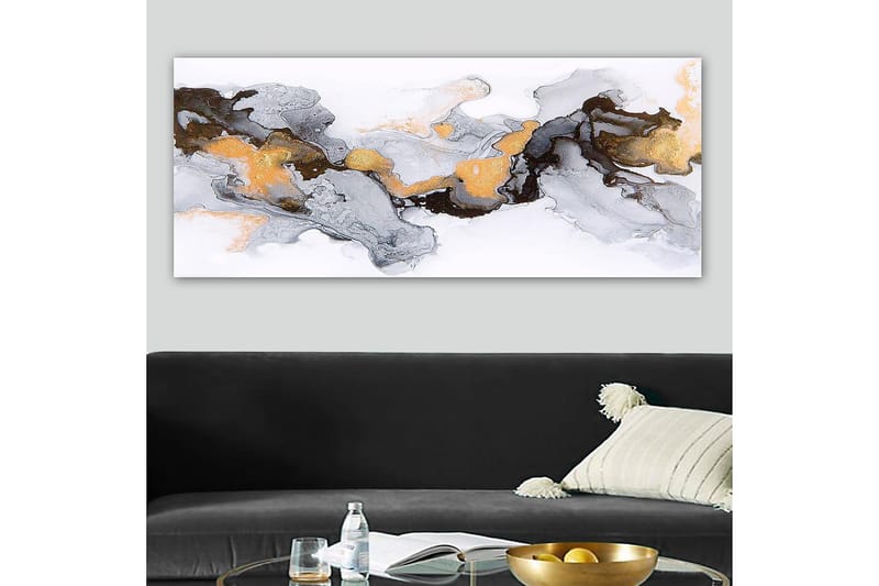 Canvastavla YTY Abstract & Fractals Flerfärgad - 120x50 cm - Inredning - Tavlor & posters - Canvastavla