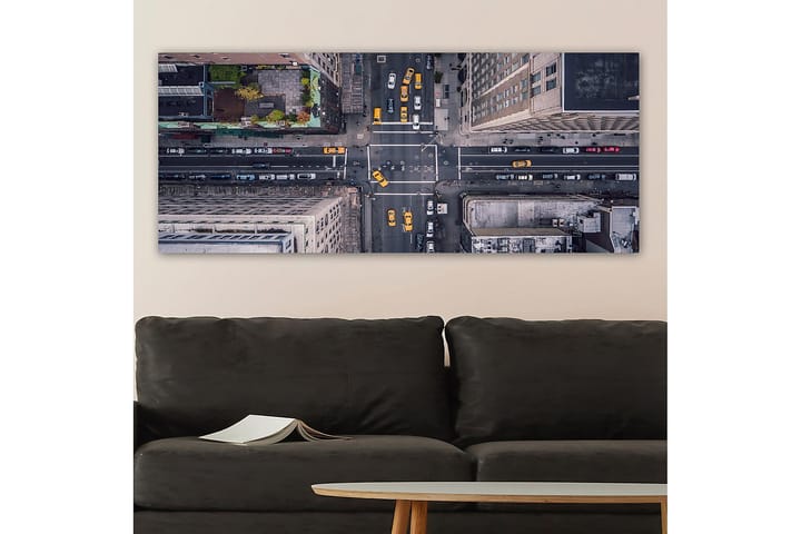 Canvastavla YTY Buildings & Cityscapes Flerfärgad - 120x50 cm - Inredning - Tavlor & posters - Canvastavla