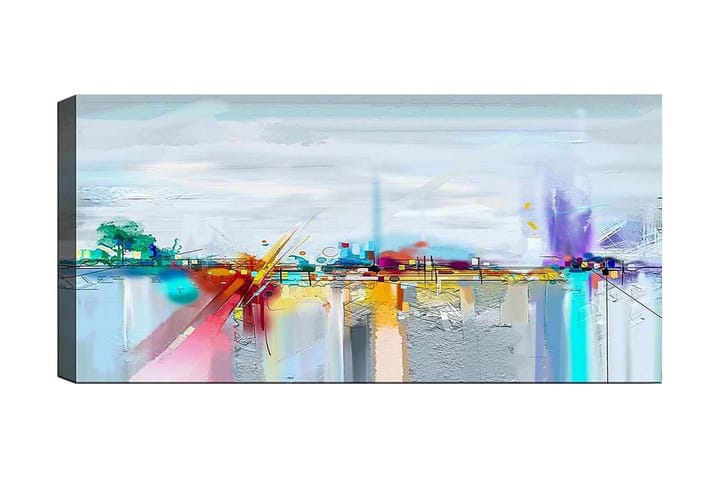 Canvastavla YTY Cities & Countries Flerfärgad - 120x50 cm - Inredning - Tavlor & posters - Canvastavla