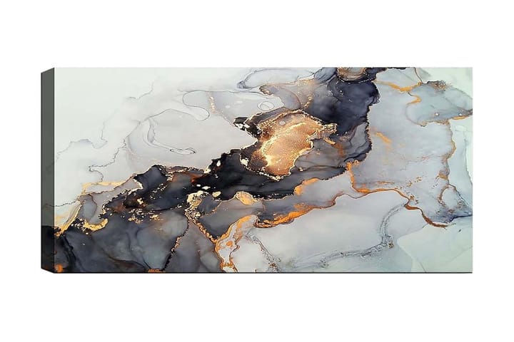 Canvastavla YTY Landscape & Nature Flerfärgad - 120x50 cm - Inredning - Väggdekor - Väggklocka & väggur