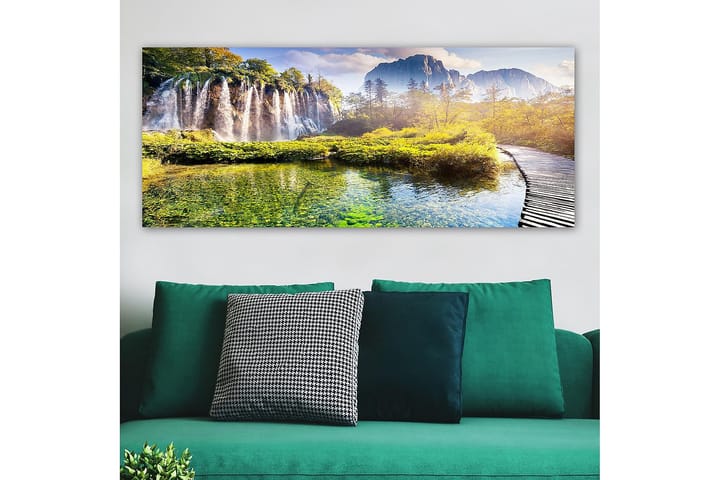 Canvastavla YTY Landscape & Nature Flerfärgad - 120x50 cm - Inredning - Tavlor & posters - Canvastavla