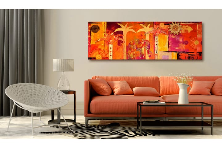 Tavla African Collage 150x50 - Artgeist sp. z o. o. - Inredning - Tavlor & posters - Canvastavla