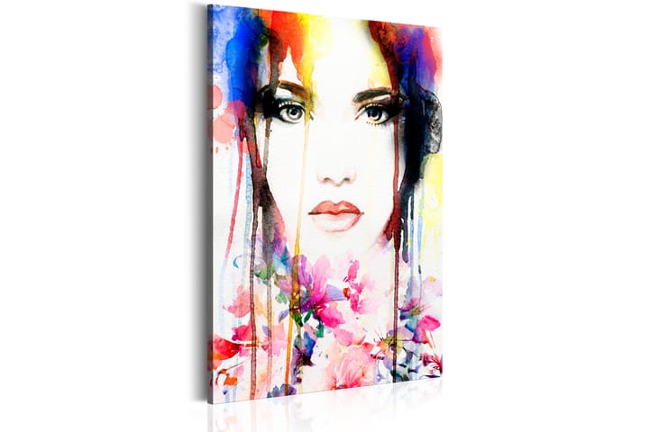 Tavla Colourful Lady 60x90 - Artgeist sp. z o. o. - Inredning - Tavlor & posters - Canvastavla
