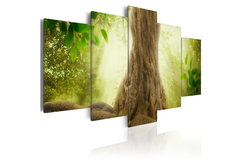 Tavla Elves Tree 100x50 - Artgeist sp. z o. o. - Inredning - Tavlor & posters - Canvastavla
