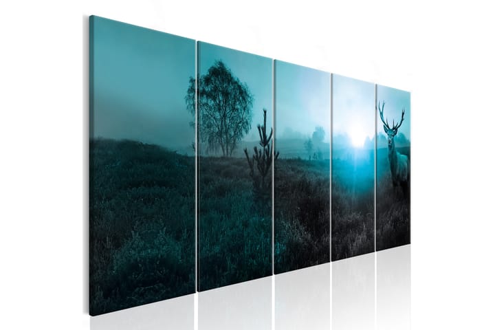 Tavla Emerald Deer 200x80 - Artgeist sp. z o. o. - Inredning - Tavlor & posters - Canvastavla