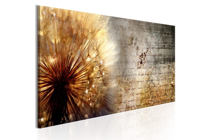 Tavla Golden Dandelion 150x50 - Artgeist sp. z o. o. - Inredning - Tavlor & posters - Canvastavla
