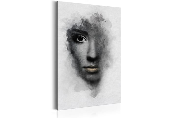 Tavla Grey Portrait 60x90 - Artgeist sp. z o. o. - Textil & mattor - Matta - Stor matta