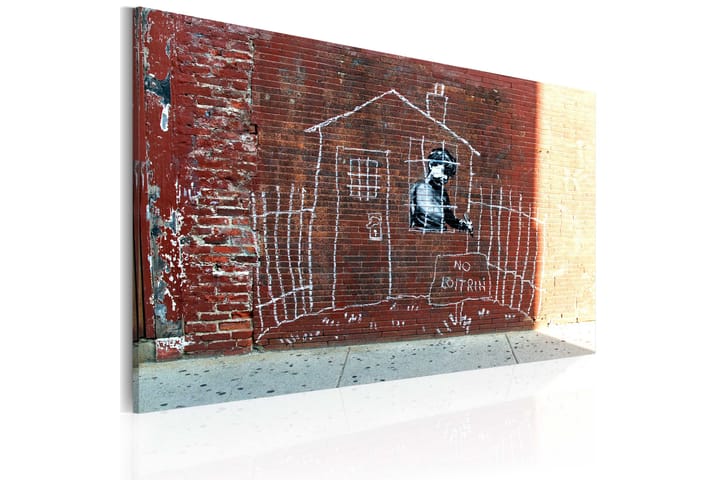 Tavla Grounded Banksy 60x40 - Artgeist sp. z o. o. - Inredning - Tavlor & posters - Canvastavla