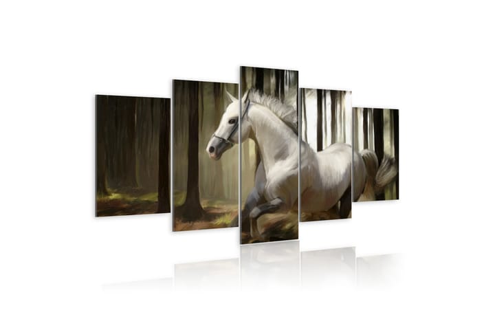 Tavla Horse Running 200x100 - Artgeist sp. z o. o. - Inredning - Tavlor & posters - Canvastavla