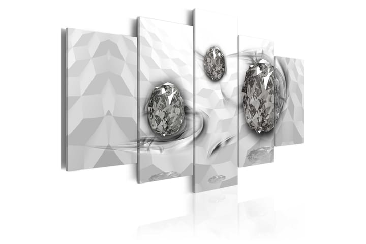 Tavla Immersed Silver 100x50 - Artgeist sp. z o. o. - Inredning - Tavlor & posters - Canvastavla
