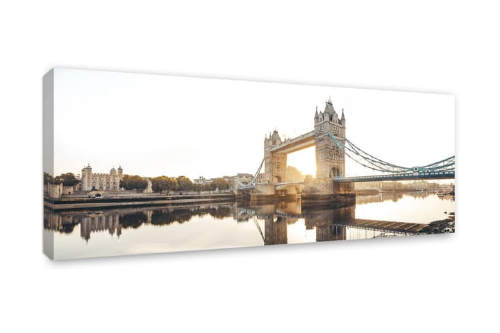 Tavla London Tower Bridge 60x150 cm - Multifärgad - Inredning - Tavlor & posters - Canvastavla