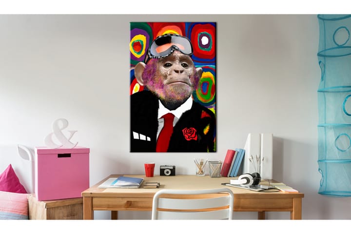 Tavla Mr. Monkey 80x120 - Artgeist sp. z o. o. - Inredning - Tavlor & posters - Canvastavla