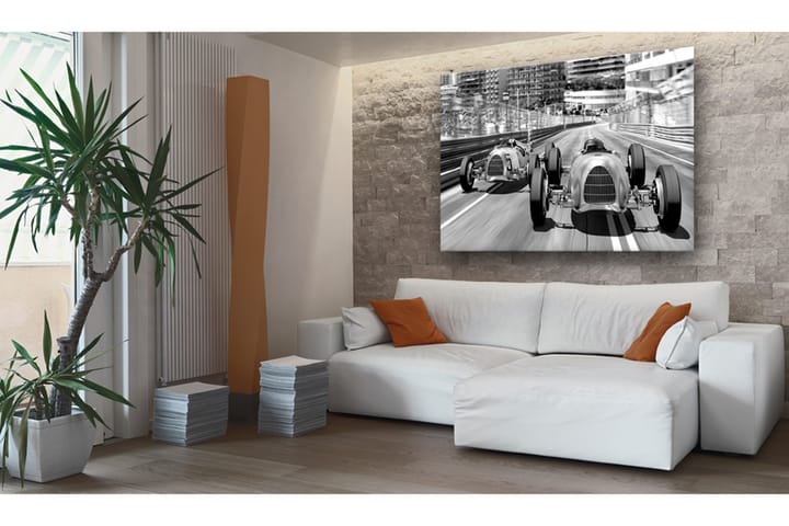 Tavla Old Cars Racing 120x80 - Artgeist sp. z o. o. - Inredning - Tavlor & posters - Canvastavla