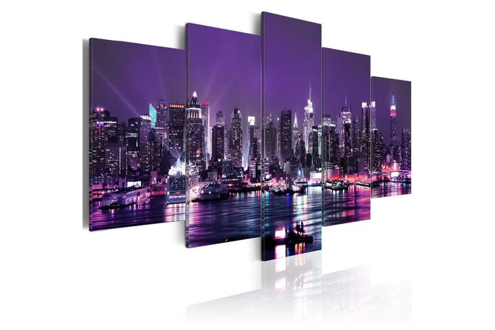 Tavla Purple Sky 200x100 - Artgeist sp. z o. o. - Inredning - Tavlor & posters - Canvastavla