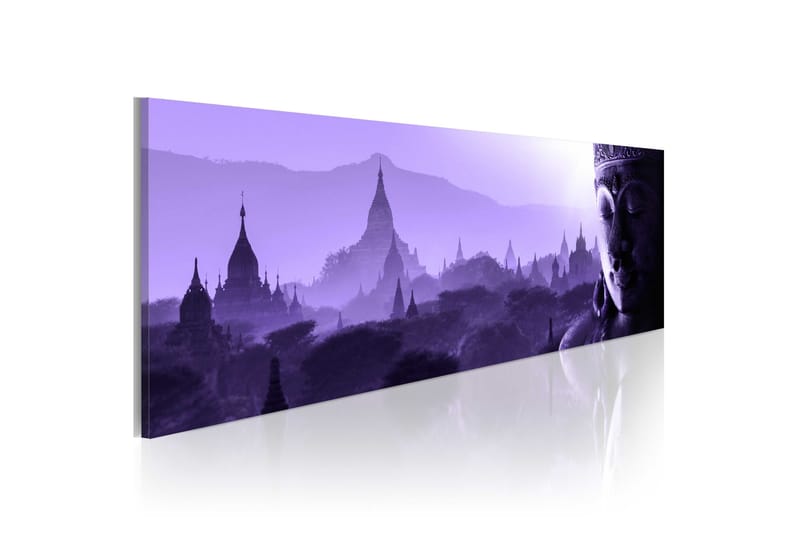 Tavla Purple Zen 150x50 - Artgeist sp. z o. o. - Inredning - Tavlor & posters - Canvastavla