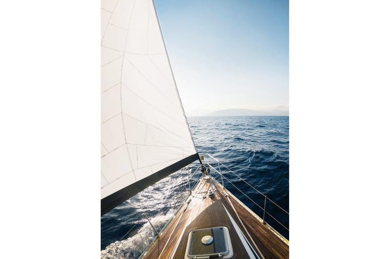 Tavla Yacht 70X50 Flerfärgad - 50x70 cm - Inredning - Tavlor & posters - Ramar & tavelram