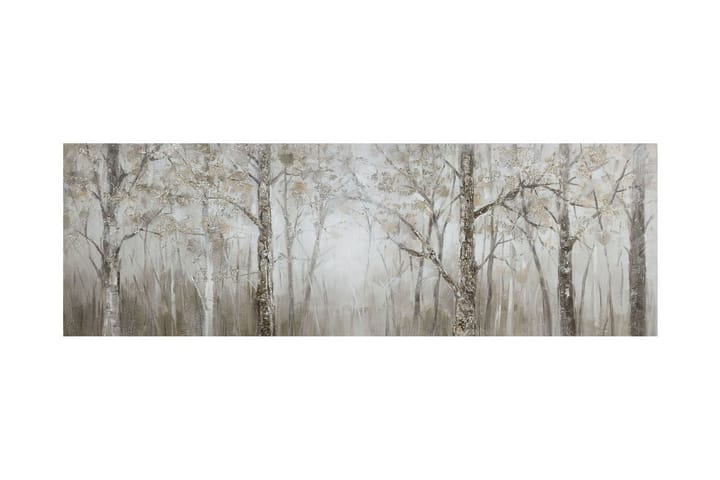 Oljemålning 50x150cm Skog - Inredning - Tavlor & posters - Canvastavla