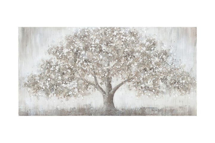 Oljemålning 70x140cm Kraftfullt träd - Textil & mattor - Matta - Modern matta - Ullmatta