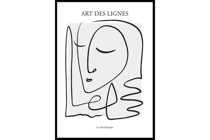 Art De Lignes No2 - Finns i flera storlekar - Inredning - Tavlor & posters - Posters & prints