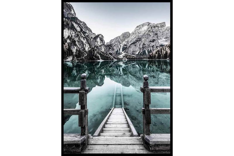 Braies Lake No3 - Finns i flera storlekar - Inredning - Tavlor & posters - Posters & prints