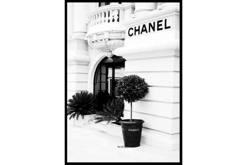 Chanel Store No1 B&W Foto Svartvit - 70x100 cm - Inredning - Tavlor & posters - Posters & prints