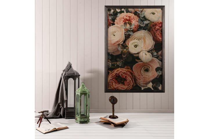 Dekorativ inramad målning  35x50 cm - Flerfärgad - Inredning - Tavlor & posters - Posters & prints