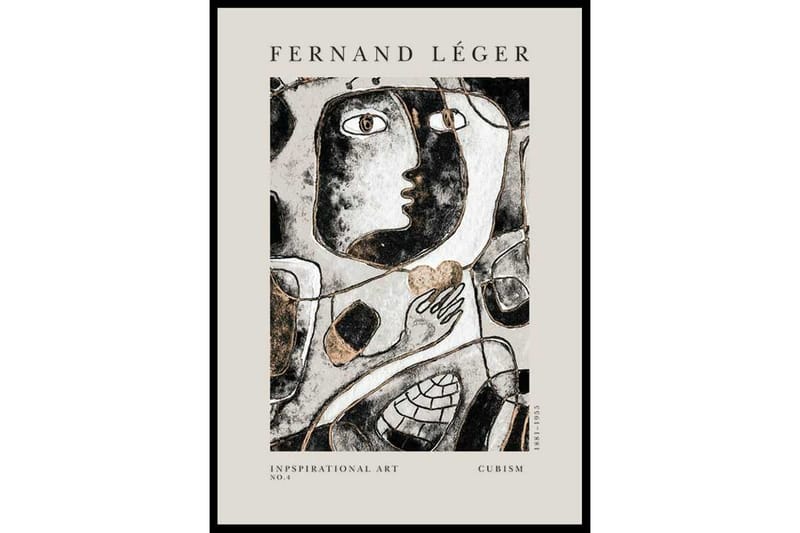 Fernand Leger No4 - Finns i flera storlekar - Inredning - Tavlor & posters - Posters & prints - Grafisk poster