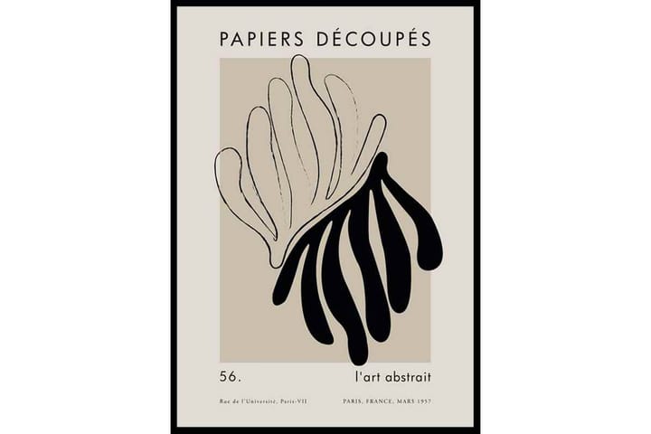 Matisse Cutout Black - Finns i flera storlekar - Inredning - Tavlor & posters - Posters & prints