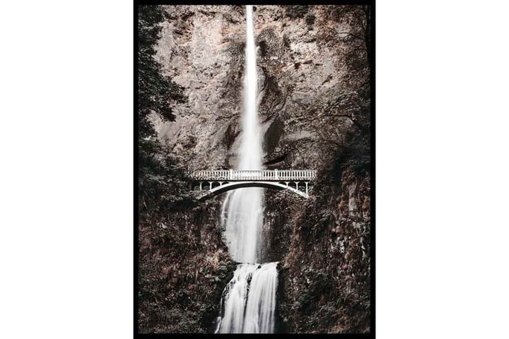 Multnomah Falls - Finns i flera storlekar - Inredning - Tavlor & posters - Posters & prints