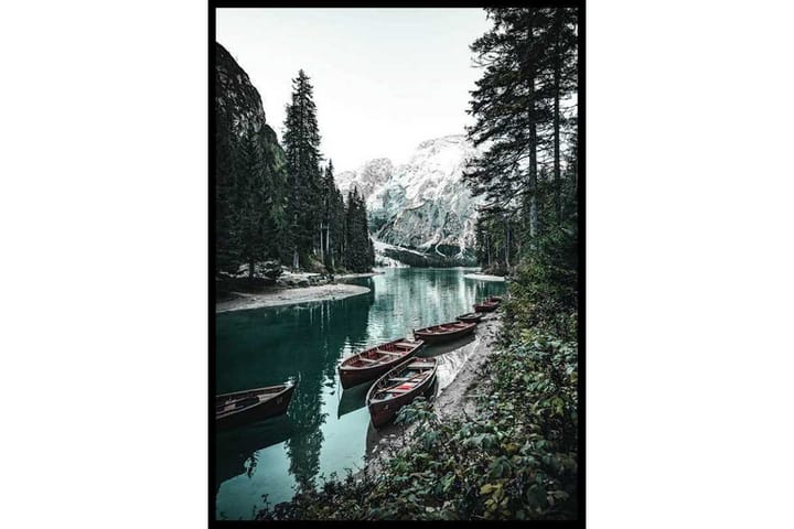 River Boats - Finns i flera storlekar - Inredning - Tavlor & posters - Posters & prints