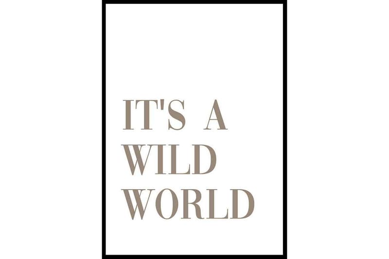 Wild World - Finns i flera storlekar - Inredning - Tavlor & posters - Posters & prints