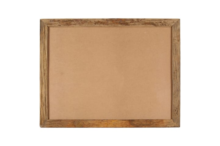 Fotoramar 2 st 50x70 cm massivt återvunnet trä och glas - Brun - Inredning - Tavlor & posters - Ramar & tavelram