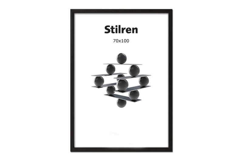 Ram Payeton Stilren 70x100 cm - Svart - Inredning - Tavlor & posters - Ramar & tavelram - Fotoram
