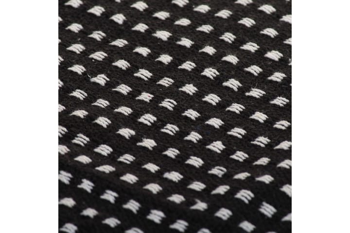 Filt bomull fyrkanter 220x250 cm svart - Svart - Inredning - Textilier - Filtar & plädar