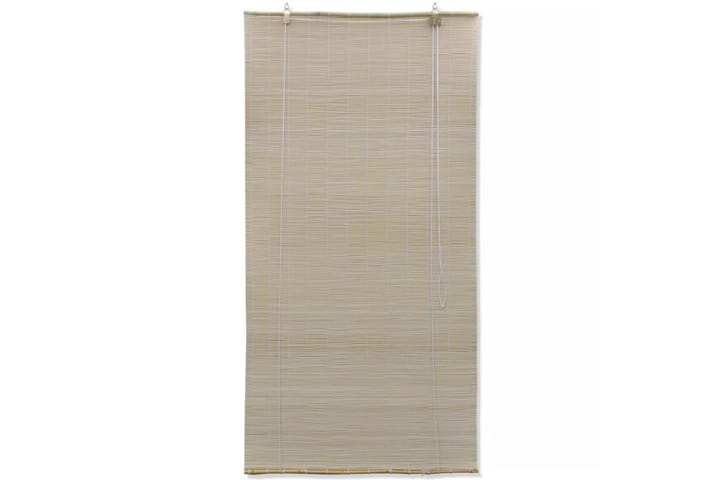 Rullgardin bambu 140x220 cm naturlig - Brun - Inredning - Textilier - Gardiner