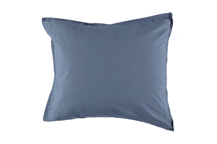 Örngott Vintage Gots Ombre Blue 50X60 Cm - Blå - Inredning - Textilier - Sängkläder