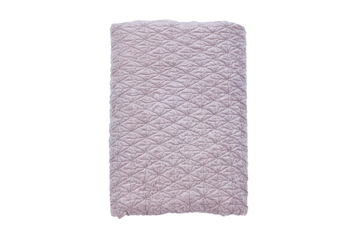 Överkast Velvet 270x270 cm Rosa - Mogihome - Inredning - Textilier - Sängkläder