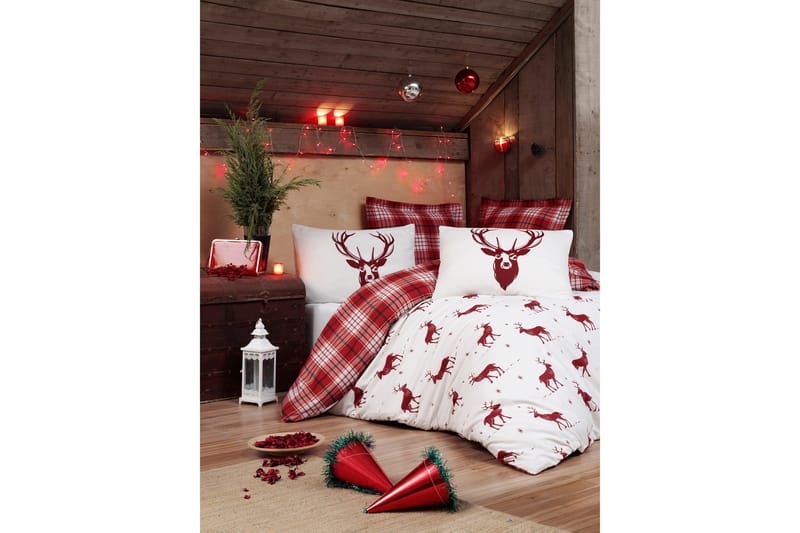 Bäddset Eponj Home - Röd - Inredning - Textilier - Sängkläder
