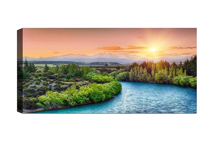 Canvastavla YTY Landscape & Nature Flerfärgad - 120x50 cm - Inredning - Väggdekor - Canvastavlor