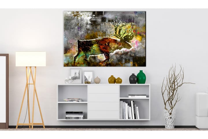 Tavla Emerald Caribou 60x40 - Finns i flera storlekar - Inredning - Väggdekor - Canvastavlor