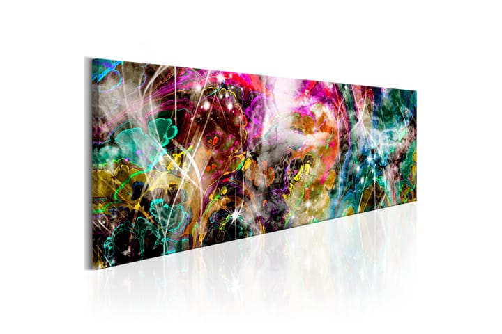 Tavla Magical Kaleidoscope 150X50 Flerfärgad - Abstrakt - Inredning - Väggdekor - Canvastavlor