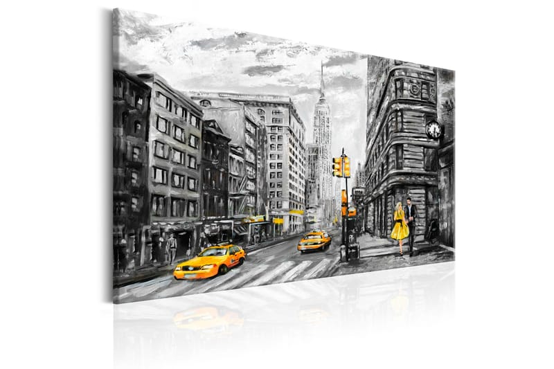 Tavla Walk in New York 60x40 - Finns i flera storlekar - Inredning - Väggdekor - Canvastavlor