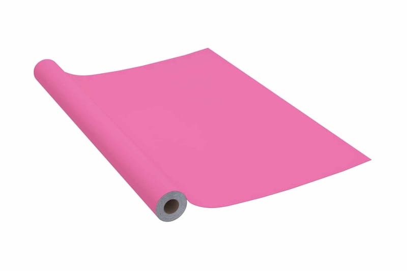 Dekorplast rosa högglans 500x90 cm PVC