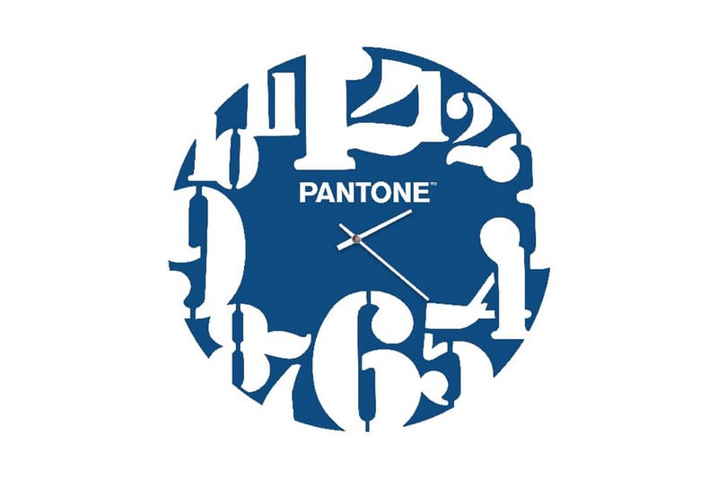 PANTONE Numbers Klocka - Pantone By Homemania - Inredning - Väggdekor - Klockor