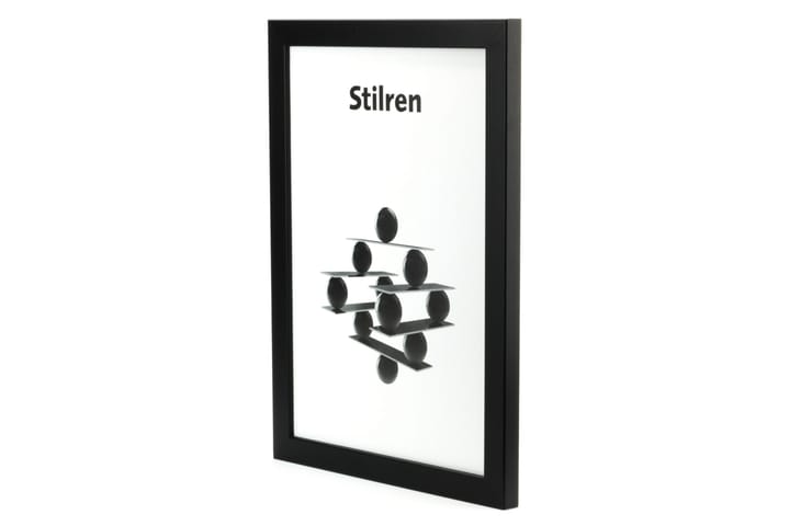Fotoram Stilren 50x70 cm - Svart|Plexiglas - Inredning - Väggdekor - Ramar
